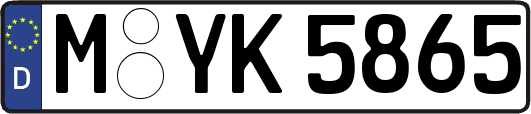 M-YK5865