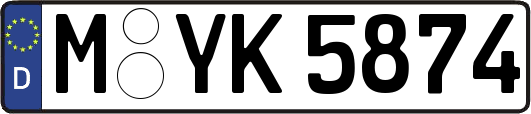 M-YK5874
