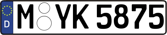 M-YK5875