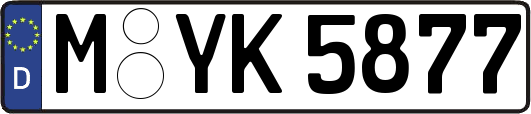 M-YK5877