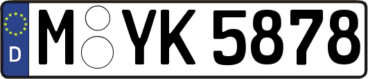 M-YK5878