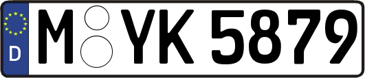 M-YK5879
