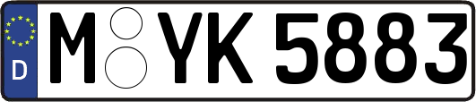 M-YK5883