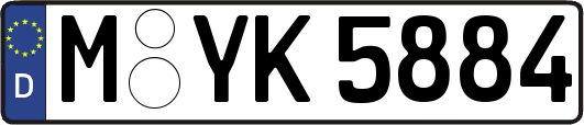 M-YK5884