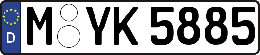 M-YK5885