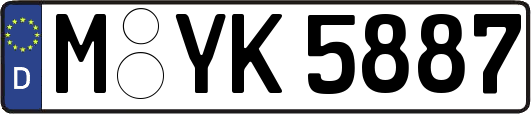 M-YK5887