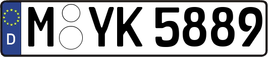 M-YK5889