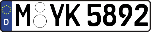 M-YK5892