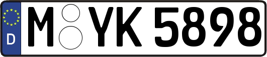 M-YK5898