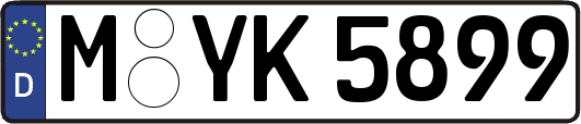 M-YK5899