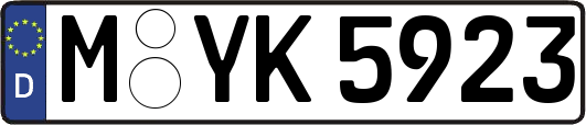 M-YK5923