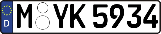 M-YK5934