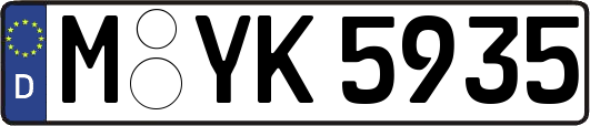M-YK5935