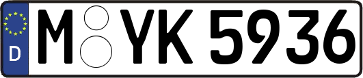 M-YK5936