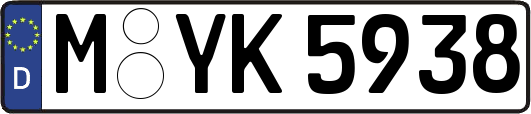 M-YK5938