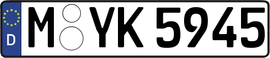 M-YK5945