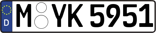 M-YK5951