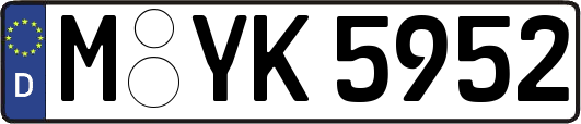 M-YK5952