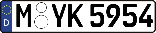 M-YK5954