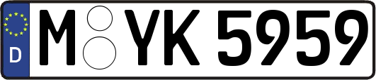 M-YK5959