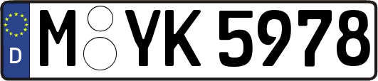 M-YK5978