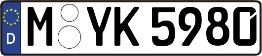 M-YK5980