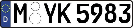 M-YK5983