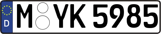 M-YK5985