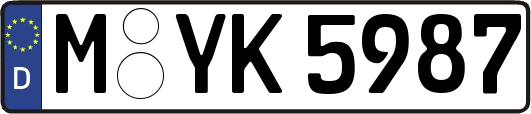 M-YK5987