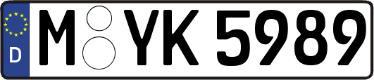M-YK5989