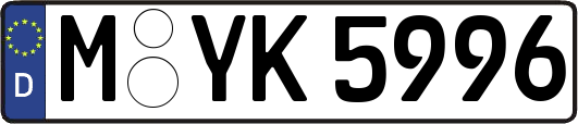 M-YK5996