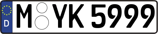 M-YK5999