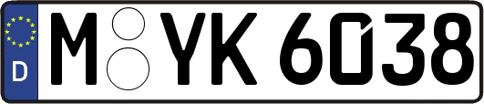 M-YK6038