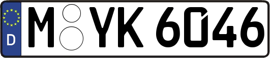 M-YK6046