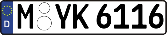 M-YK6116