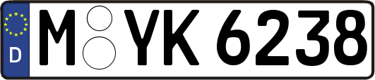 M-YK6238