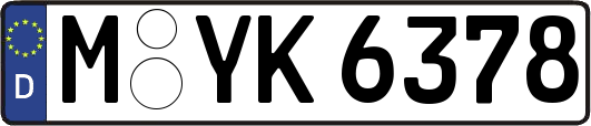 M-YK6378