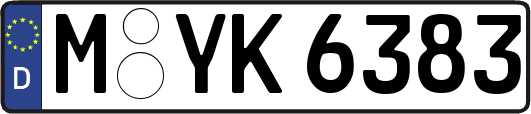M-YK6383
