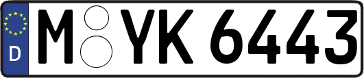 M-YK6443