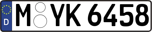 M-YK6458