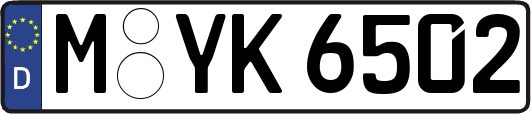 M-YK6502