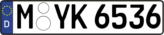 M-YK6536