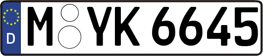 M-YK6645