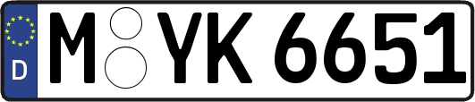 M-YK6651