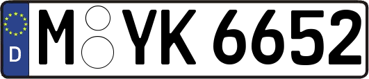 M-YK6652
