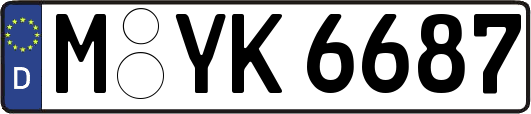 M-YK6687