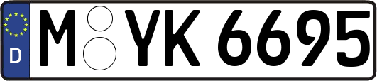 M-YK6695