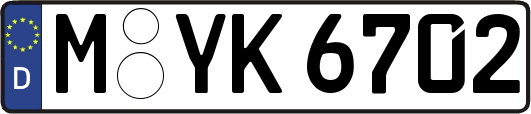 M-YK6702