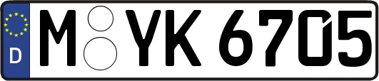 M-YK6705