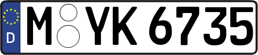 M-YK6735
